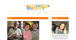 Desktop Screenshot of cambridgemummy.co.uk