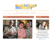 Tablet Screenshot of cambridgemummy.co.uk